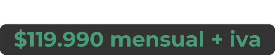 Reserva tu espacio de cowork $119.990 mensual + iva